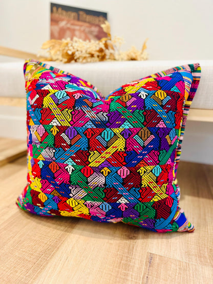 Pillow cover from San Martin Chile Verde - Multi B