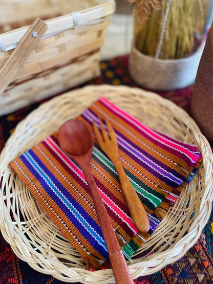 Guatemalan colorful napkins