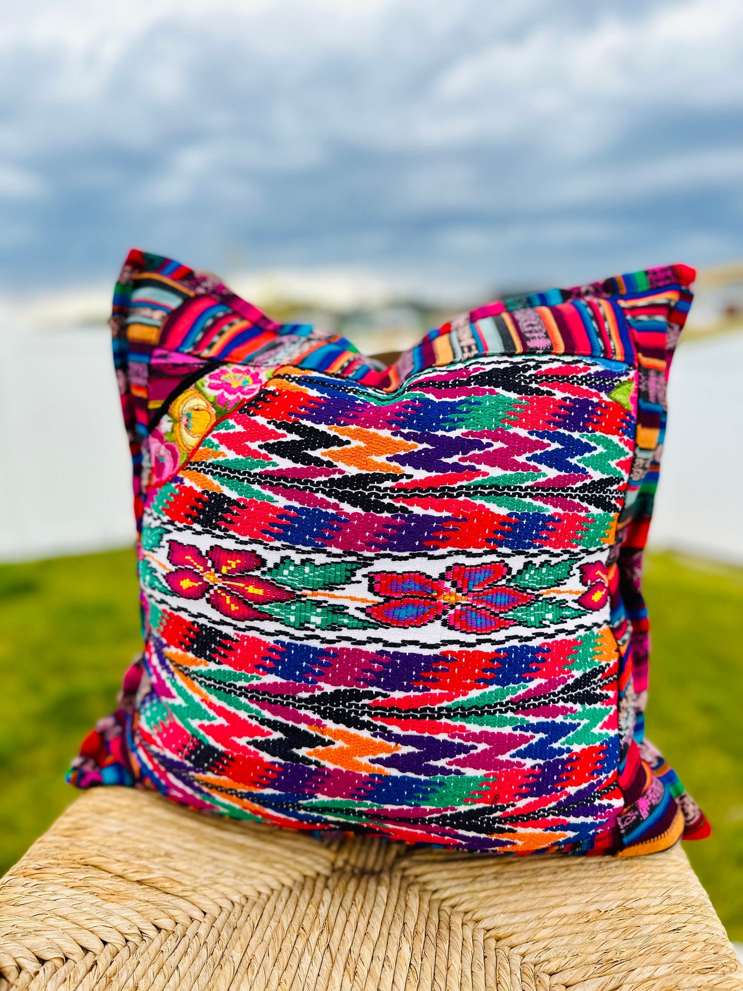 Pillow Cover from Tecpan Guatemala