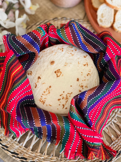 Handwoven tortilla wraps warmers