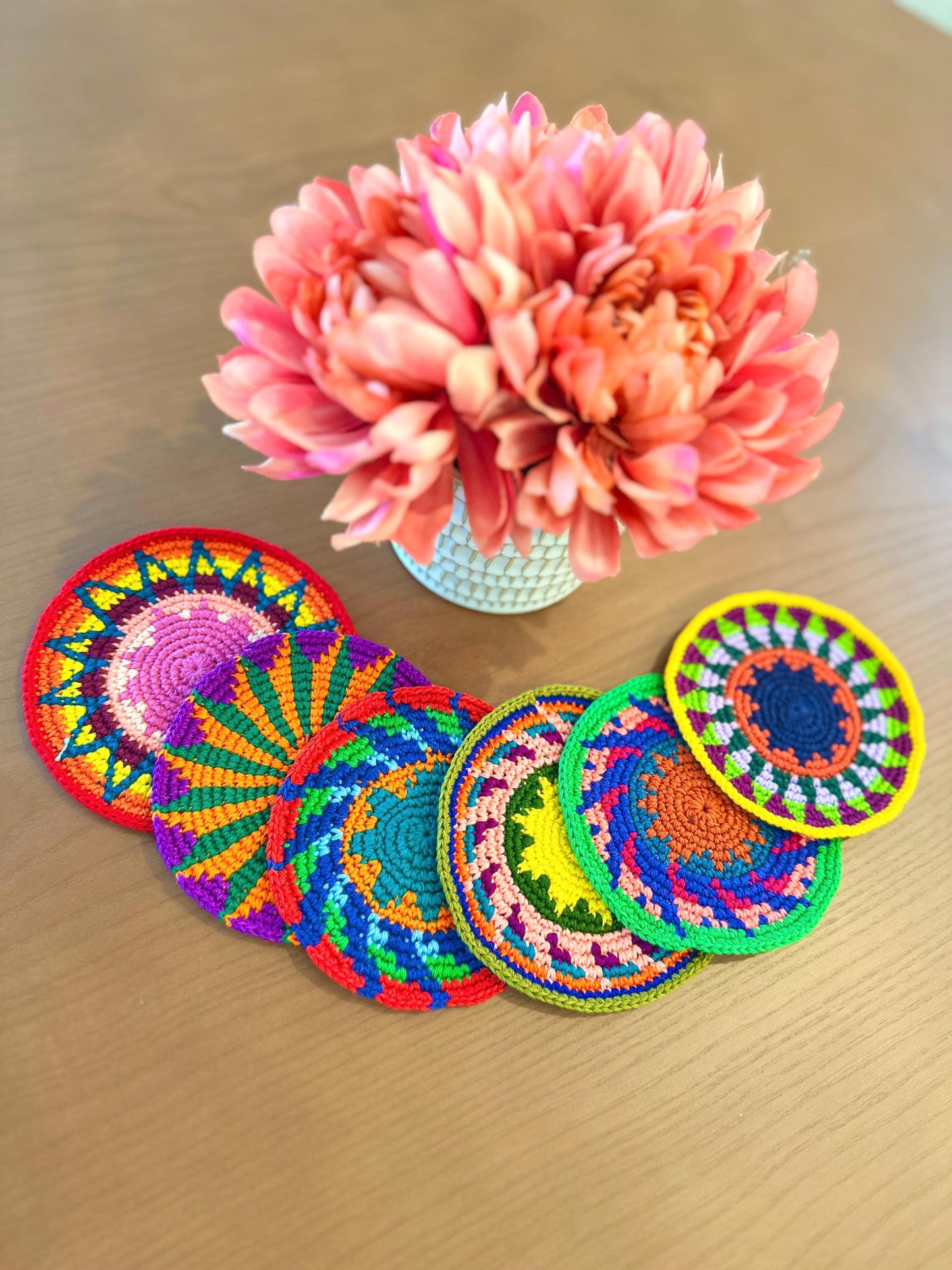 Crochet Cup Coasters