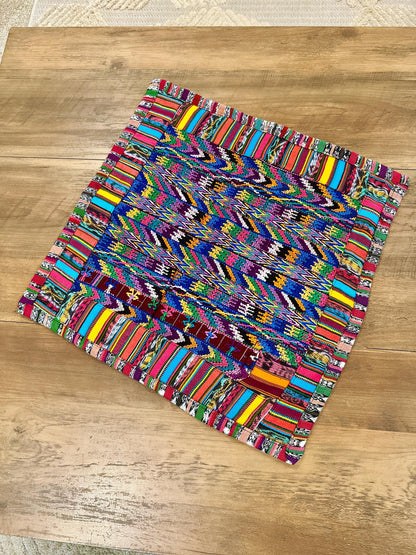 Pillow Cover from San Martin Jilotepeque - Purplemulti