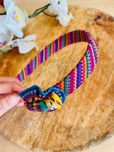Load image into Gallery viewer, Guatemalan colorful doll headbands