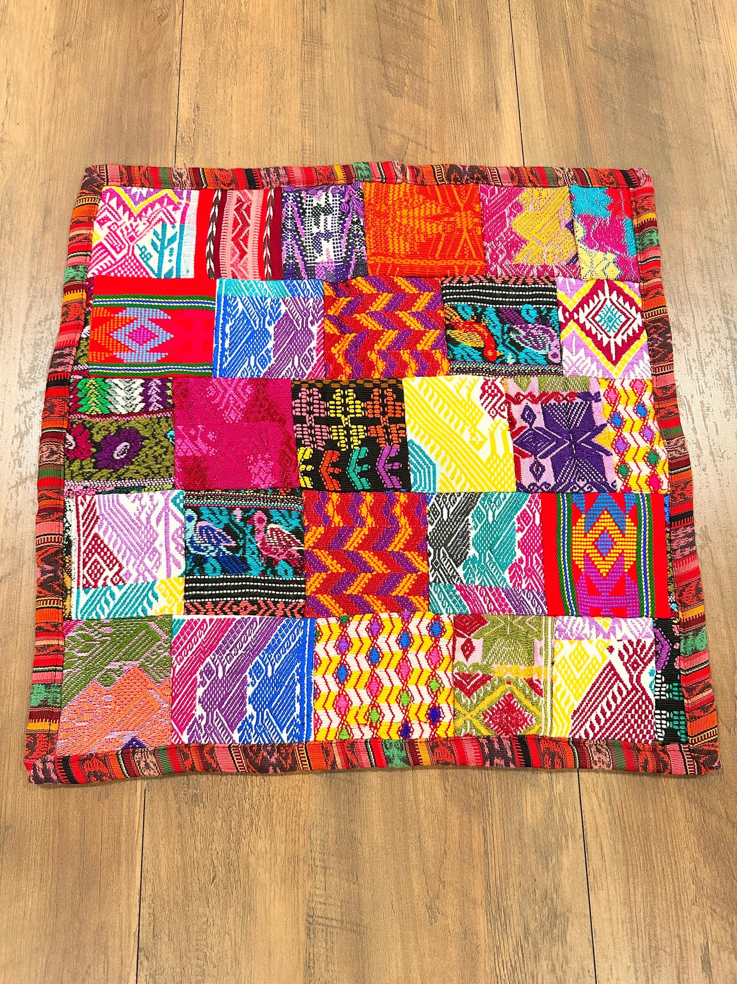 Huipil Pillow Cover From Guatemala