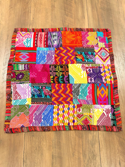 Huipil Pillow Cover From Guatemala