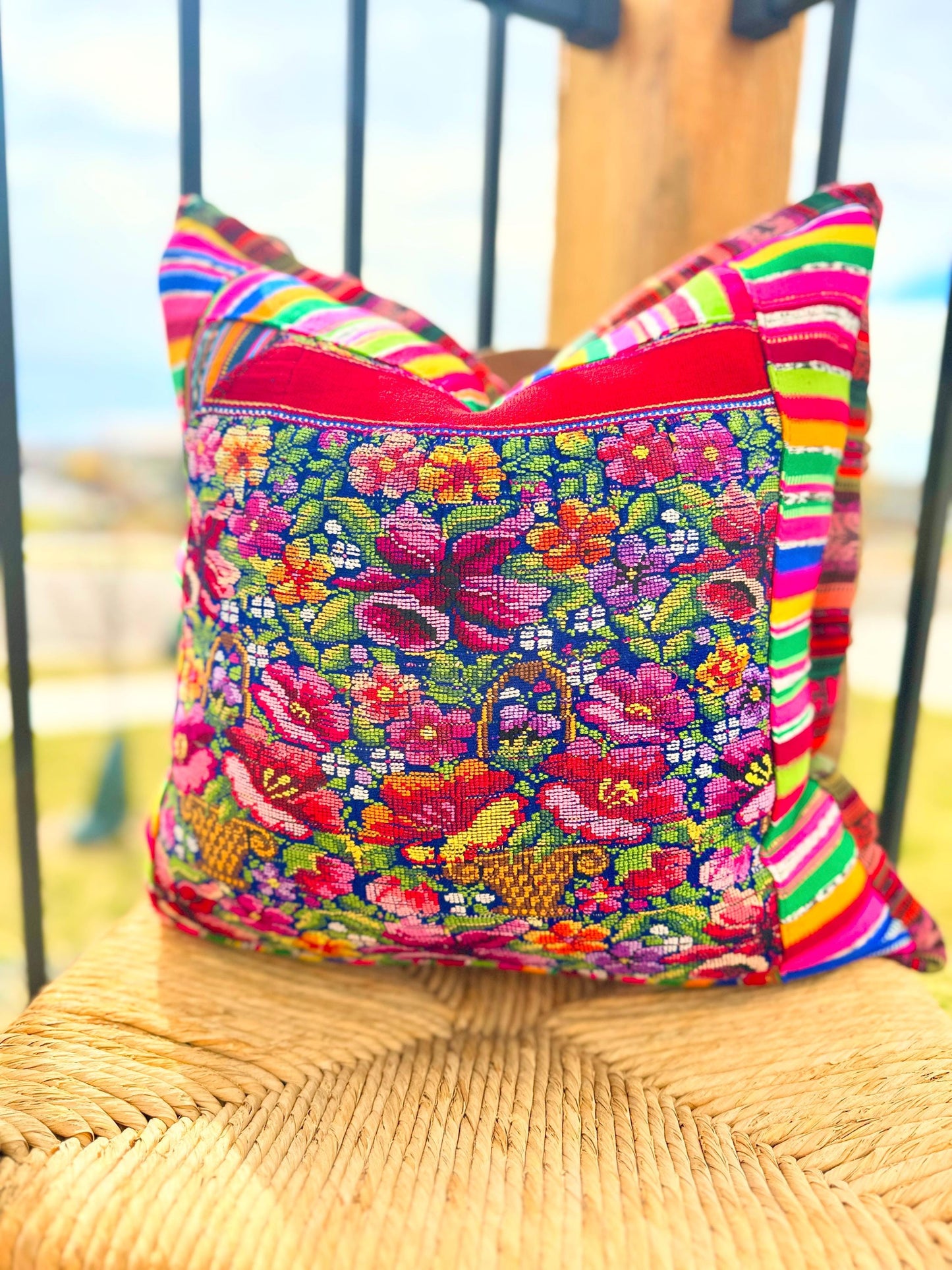 Pillow cover from San Juan Comalapa