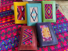 Load image into Gallery viewer, Guatemalan Authentic Leather Huipil Card Holders