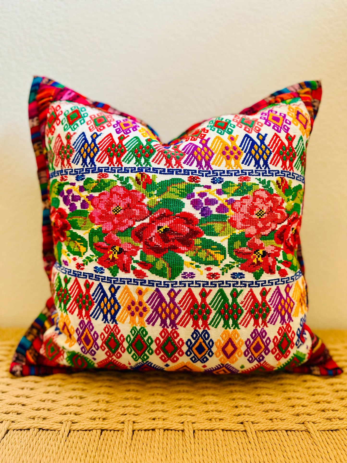 Pillow Cover from Tecpan Guatemala