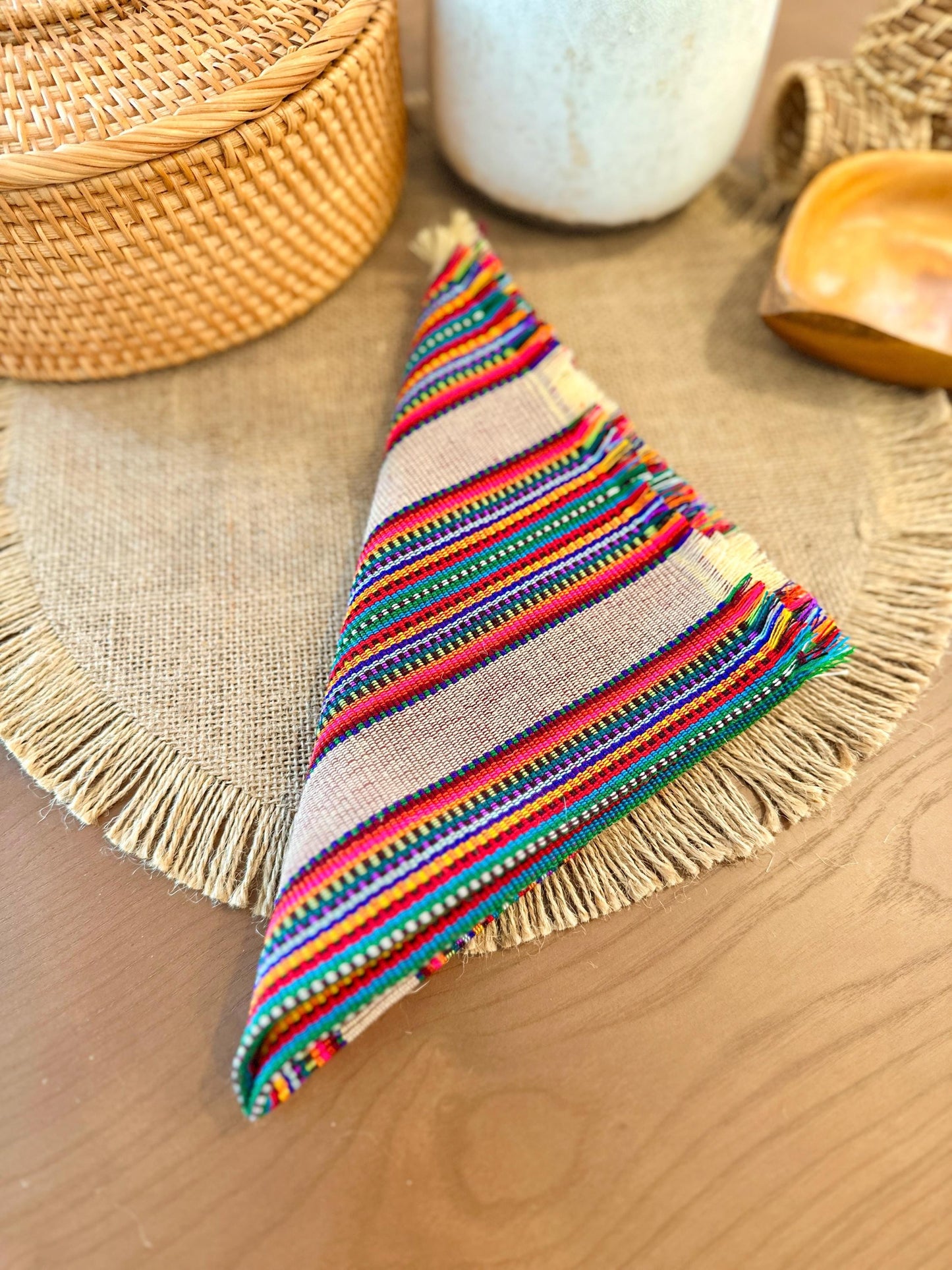 Tortilla Warmer - Crimson / Jungle / Cobalt Blue / Oat