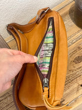 Load image into Gallery viewer, Leather Crossbody Bag - Tan