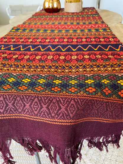 Guatemalan Handwoven Table Runners- Browns