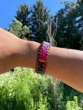 Load image into Gallery viewer, Guatemalan Leather Huipil Bracelets