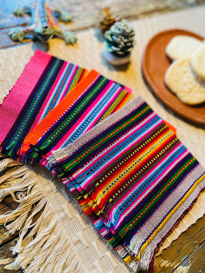 Guatemalan handwoven napkin