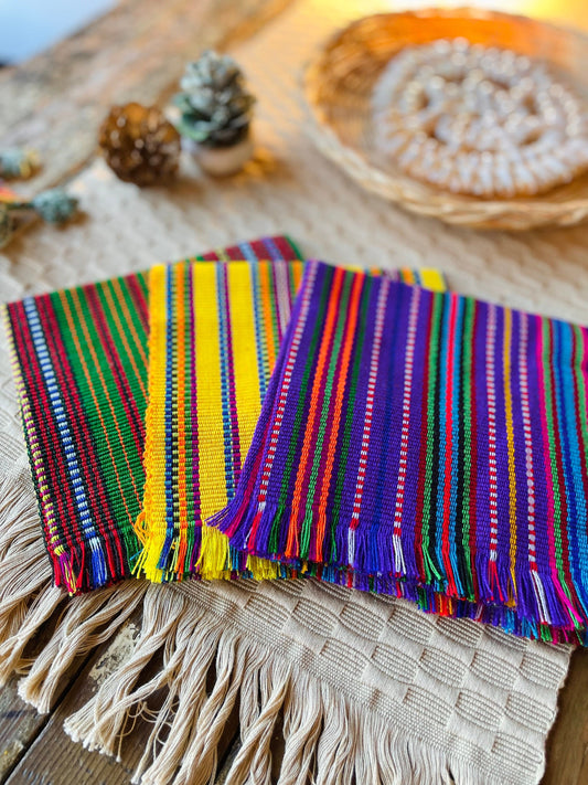 Colorful Handwoven Napkins