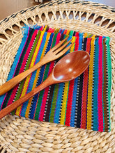 Load image into Gallery viewer, Handmade napkins - Lime/PurplemultiC/Redmulti/Ocean