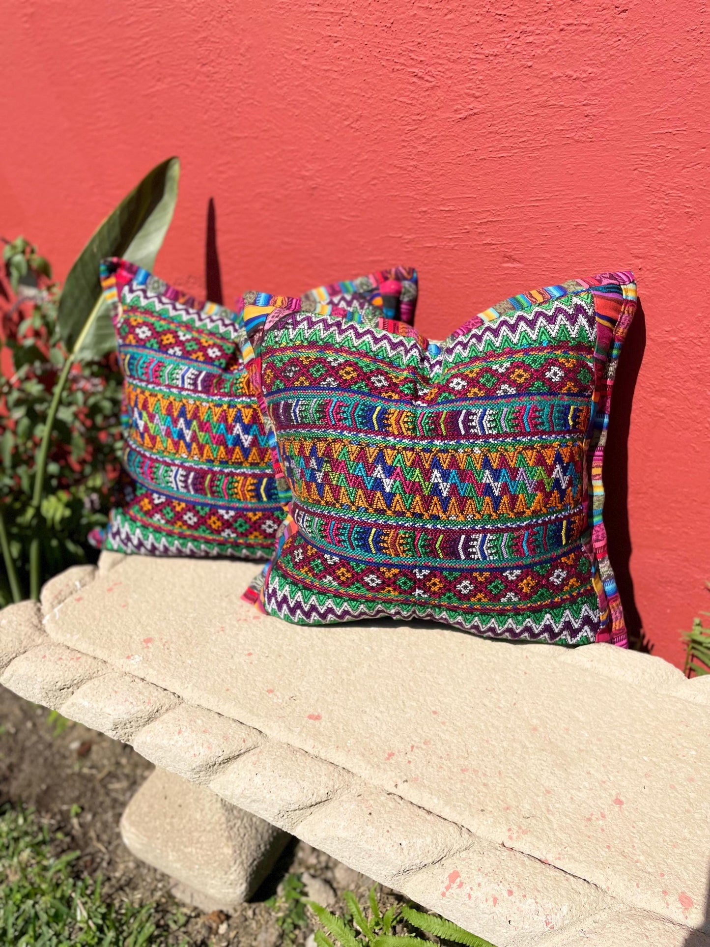 Huipil Pillow Cover from San Martin Jilotepeque