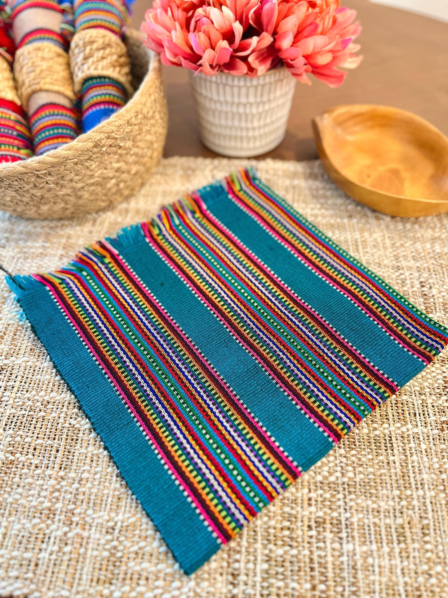 Tortilla Warmer - Crimson / Jungle / Cobalt Blue / Oat