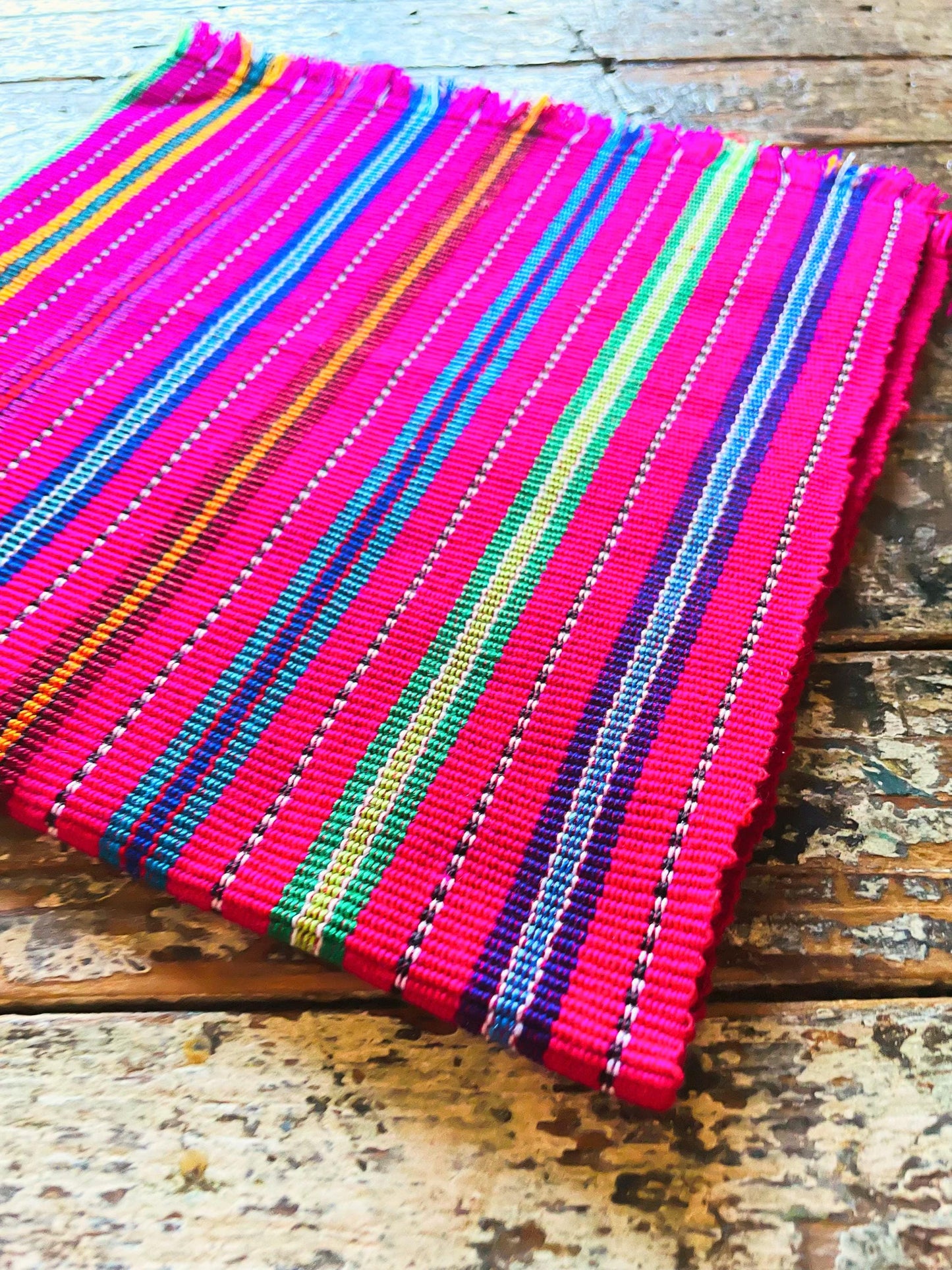 Tortilla warmer - Fuchsia / Sand / Bluemulti