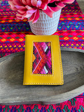 Load image into Gallery viewer, Guatemalan Authentic Leather Huipil Card Holders