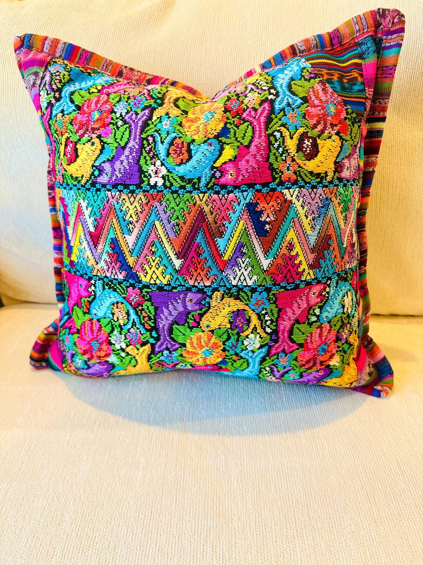 Pillow Cover from Tecpan Guatemala