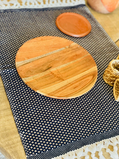 Guatemalan placemats - Navy