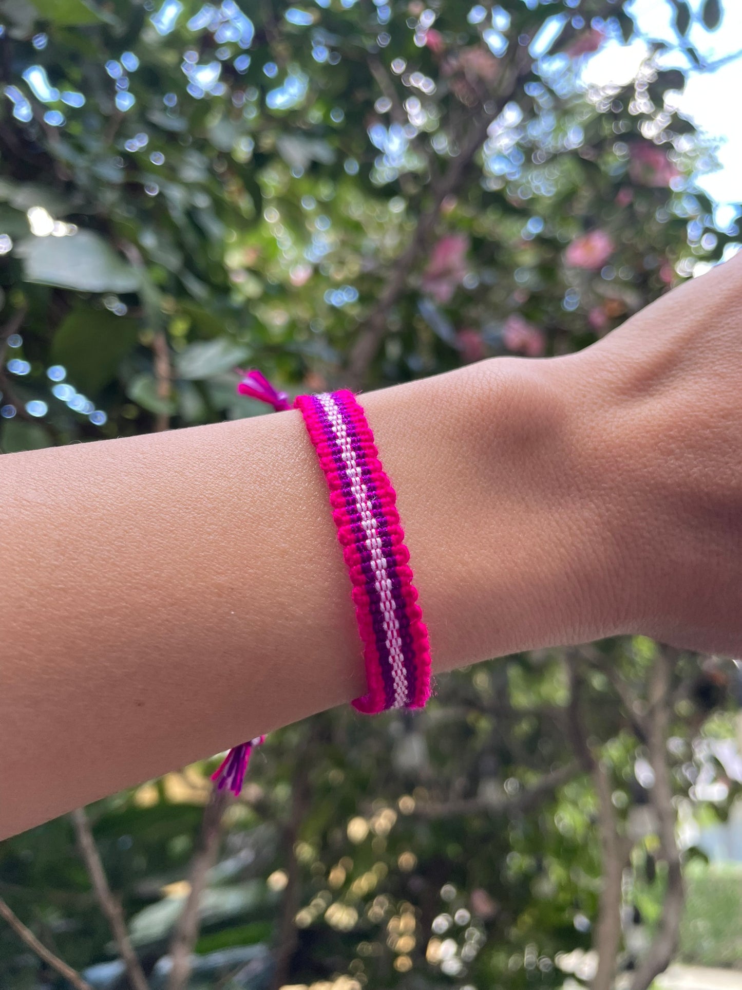 Handwoven Guatemalan Textile Bracelet, Artisan Friendship Jewelry