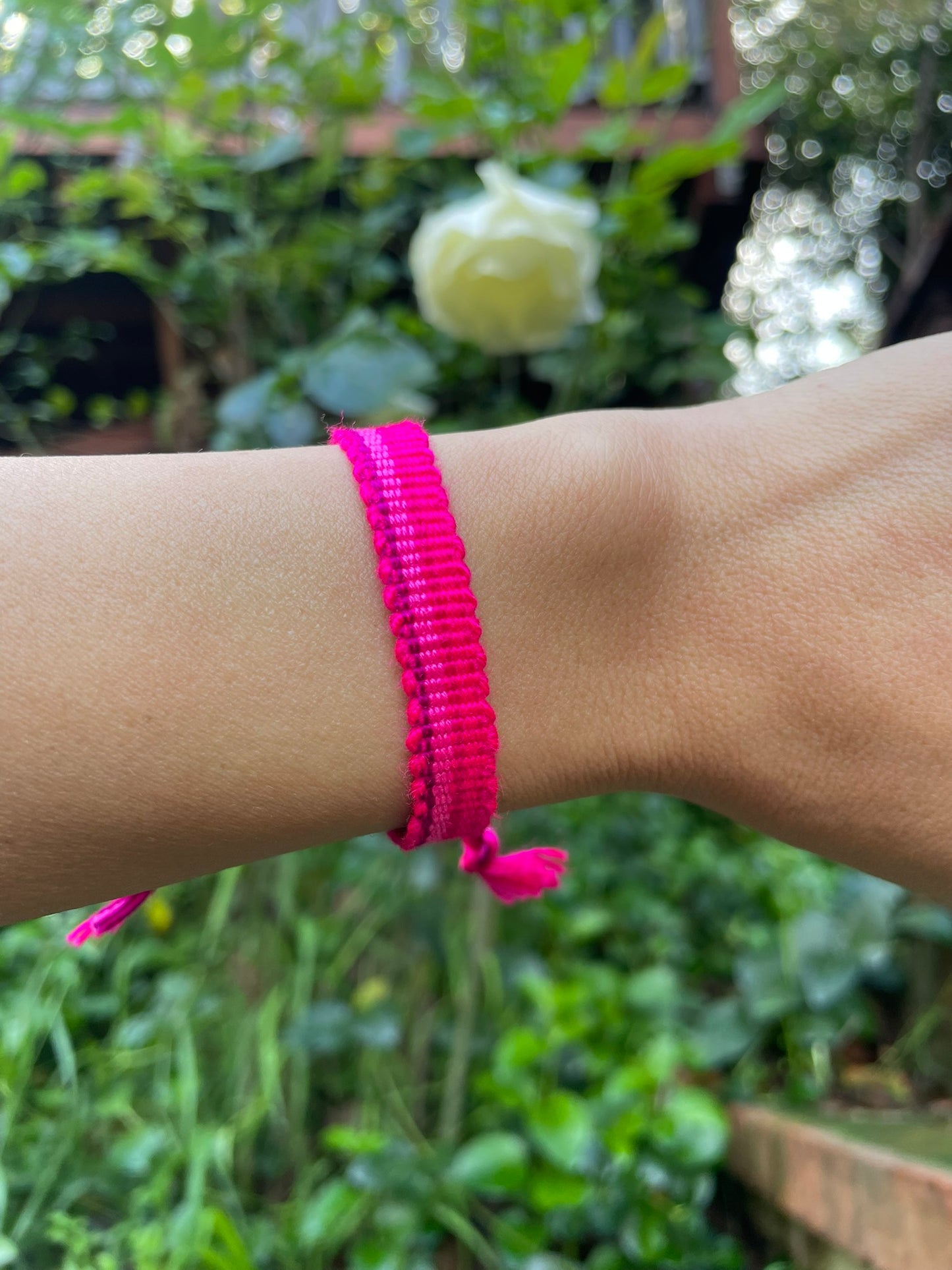 Handwoven Guatemalan Textile Bracelet, Artisan Friendship Jewelry