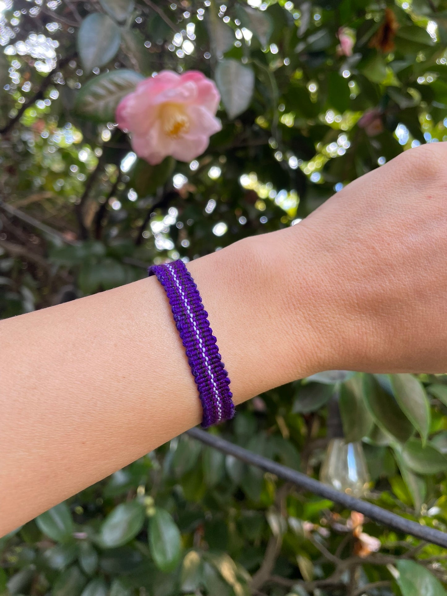 Handwoven Guatemalan Textile Bracelet, Artisan Friendship Jewelry