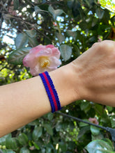 Load image into Gallery viewer, Handwoven Guatemalan Textile Bracelet, Artisan Friendship Jewelry