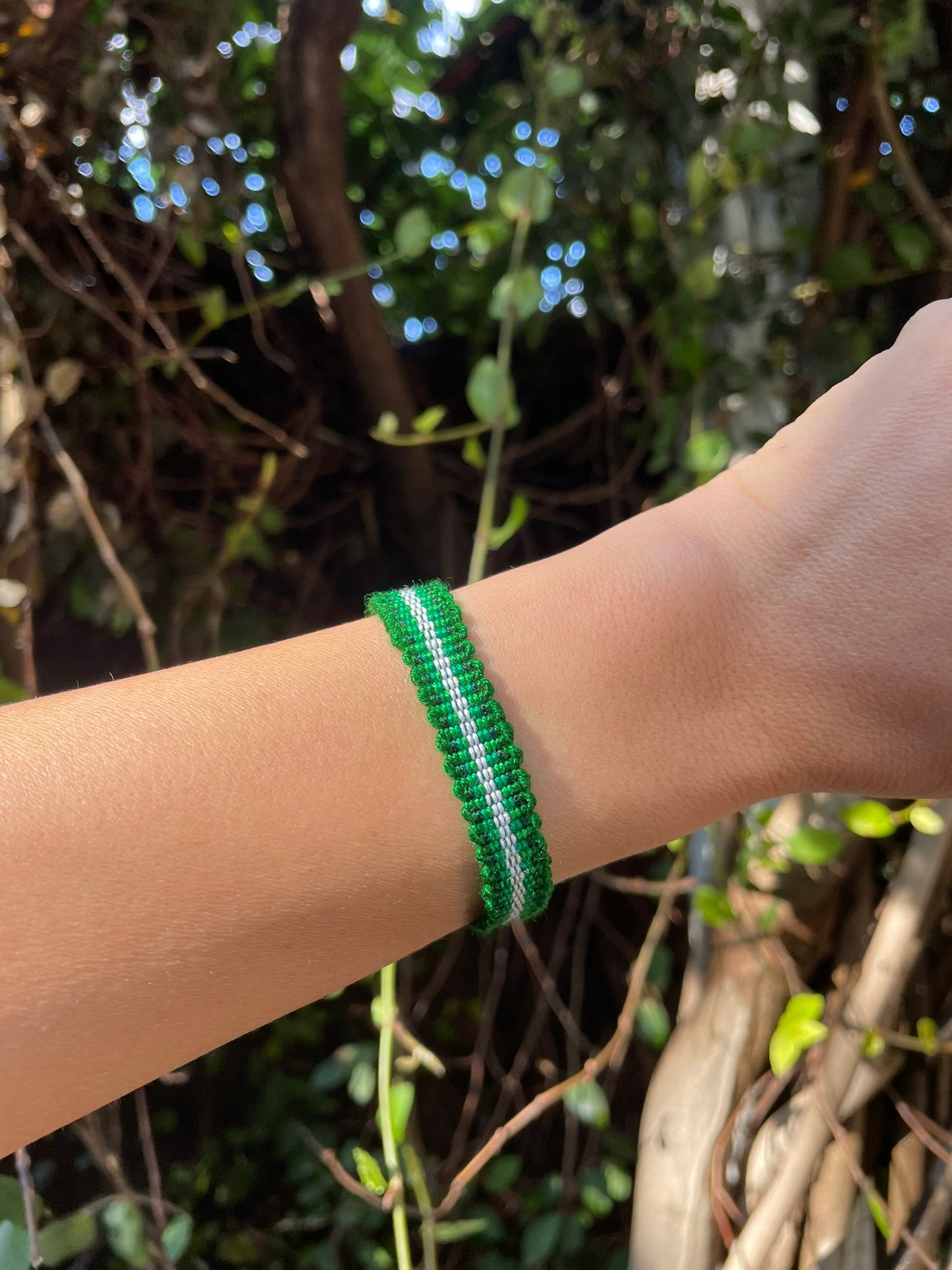 Handwoven Guatemalan Textile Bracelet, Artisan Friendship Jewelry