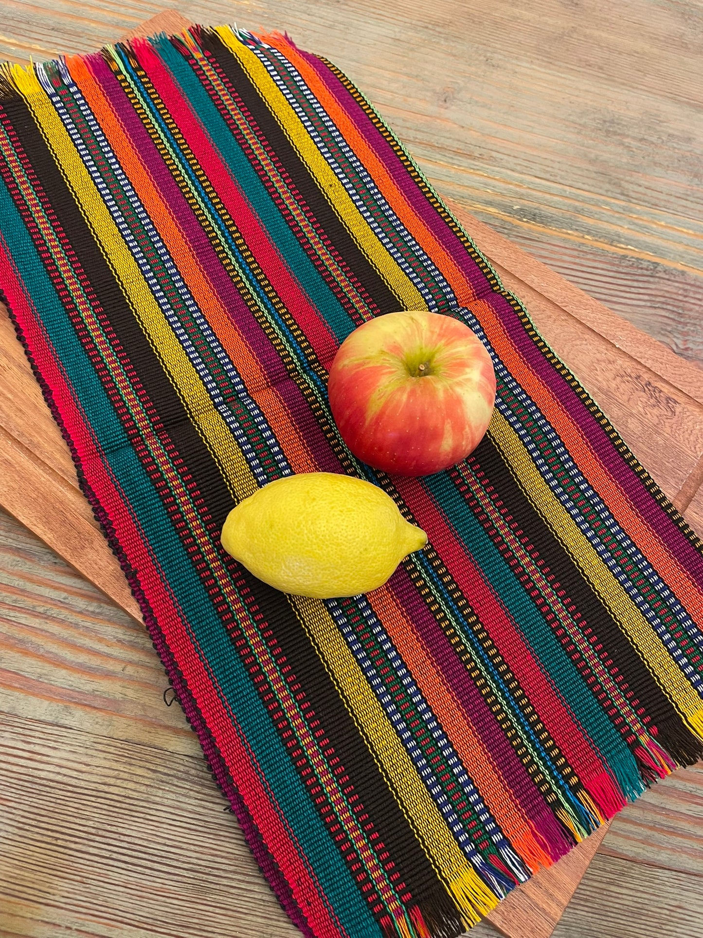 Fiesta Rainbow Handwoven Tortilla Warmer