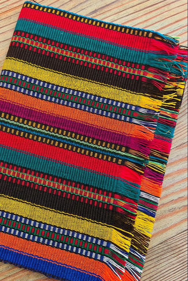 Fiesta Rainbow Handwoven Tortilla Warmer