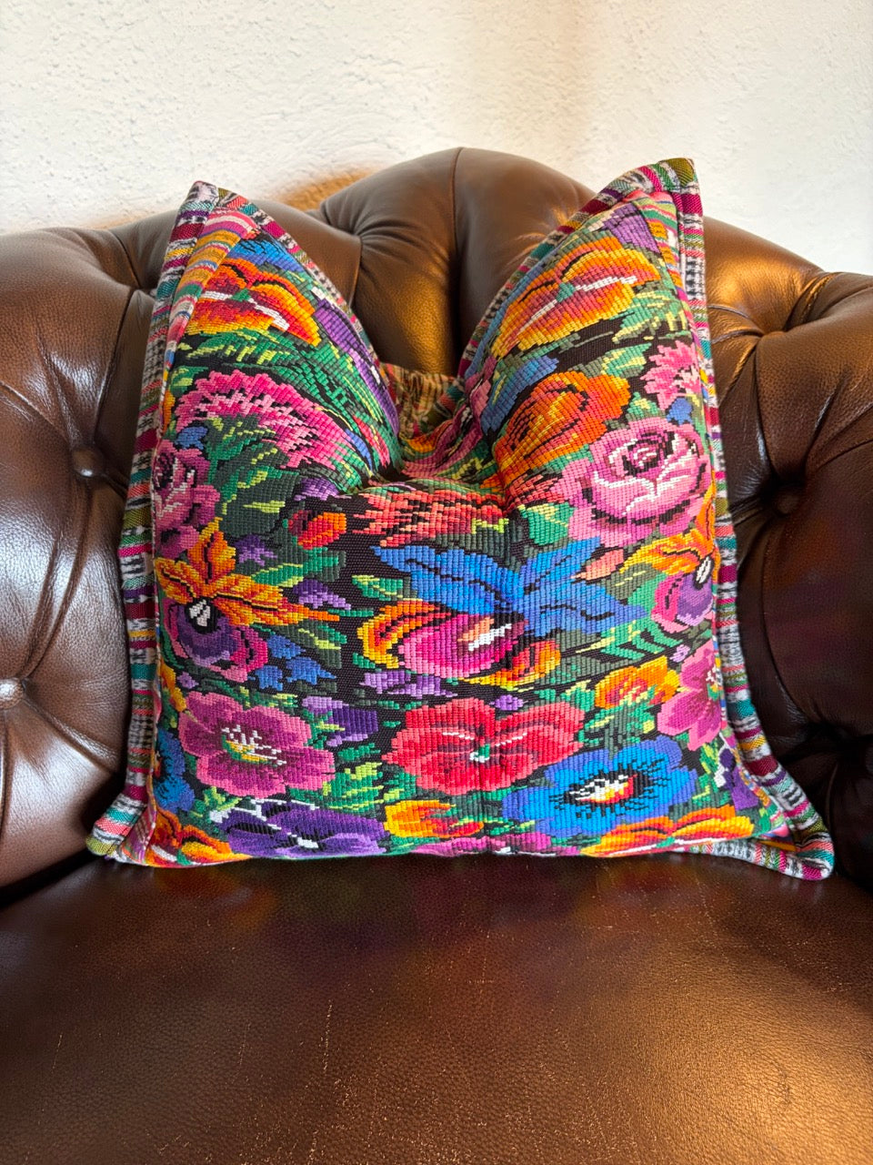Chimaltenango Flower Pillow Covers