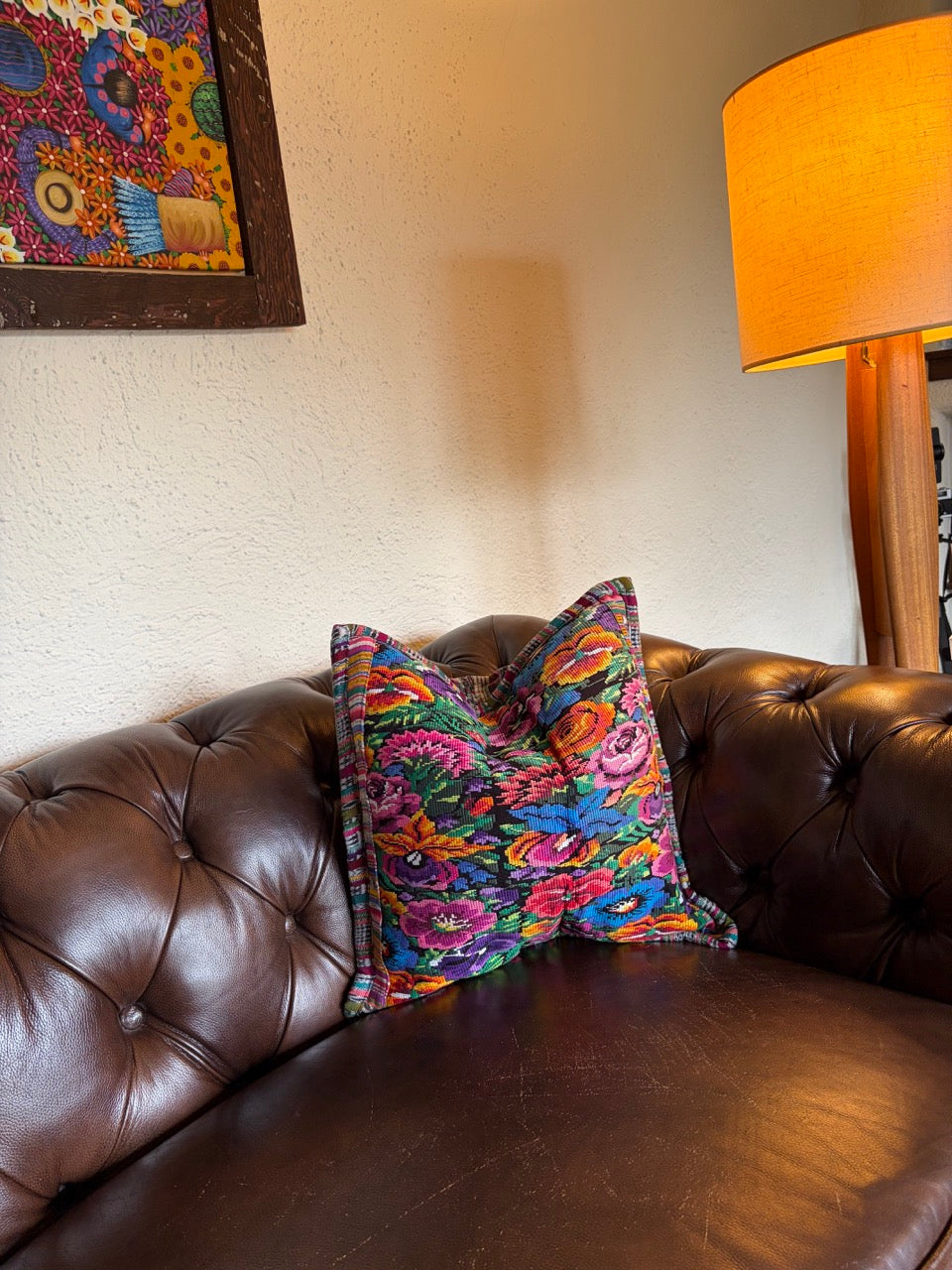Chimaltenango Flower Pillow Covers
