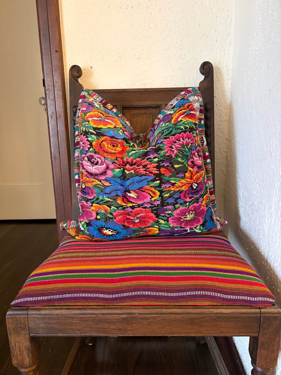 Chimaltenango Flower Pillow Covers