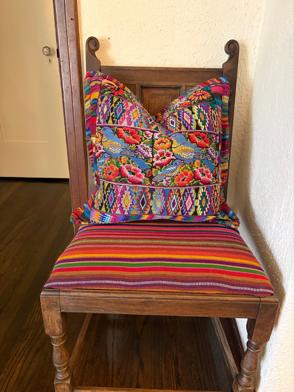Chimaltenango Flower Pillow Covers