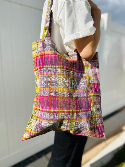 Handmade Eco Tote Bag - Red