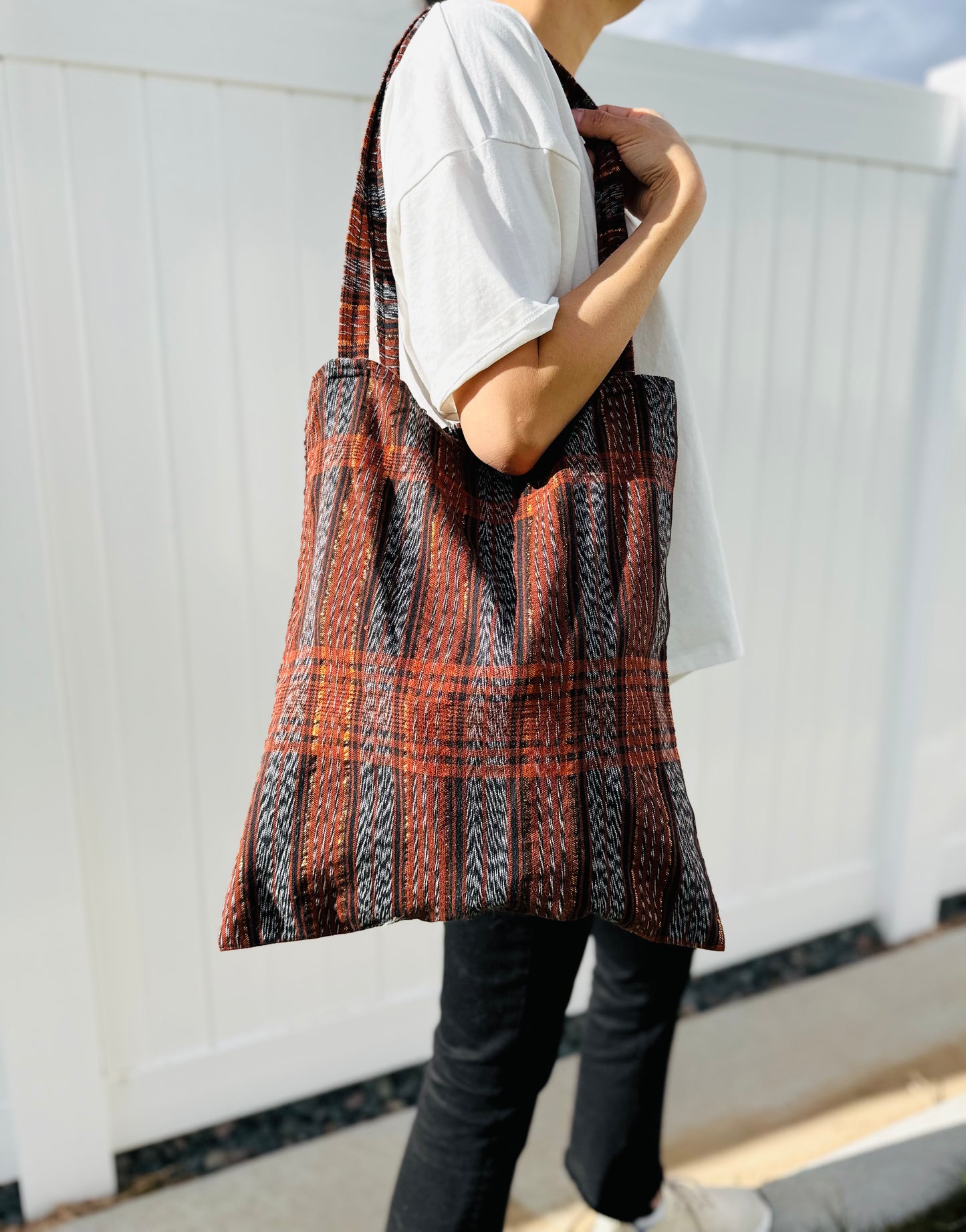 Eco Tote Bag - Rust