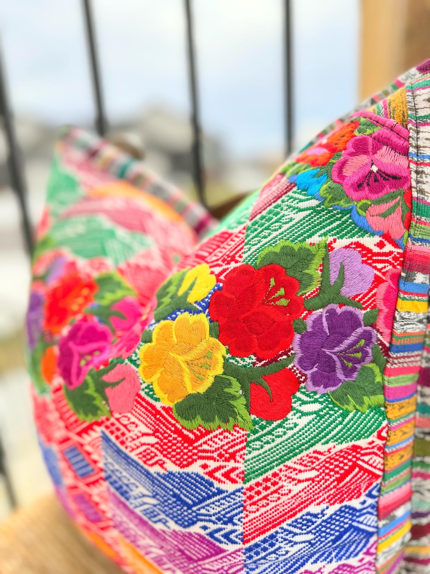 Xela Quetzaltenango Huipil Pillow Cover