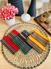 Load image into Gallery viewer, Napkin - Amber / Crimson / Shamrock