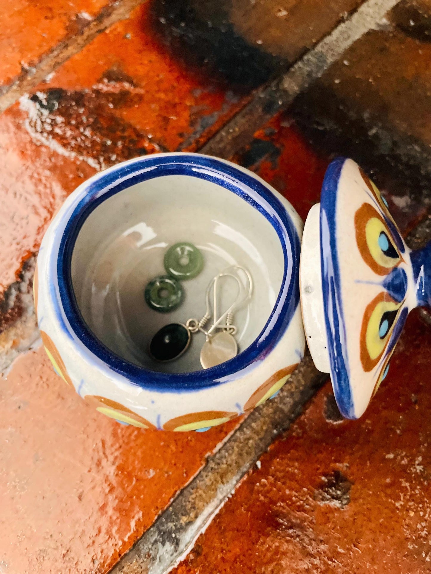 Mini Ceramic Jewelry Box