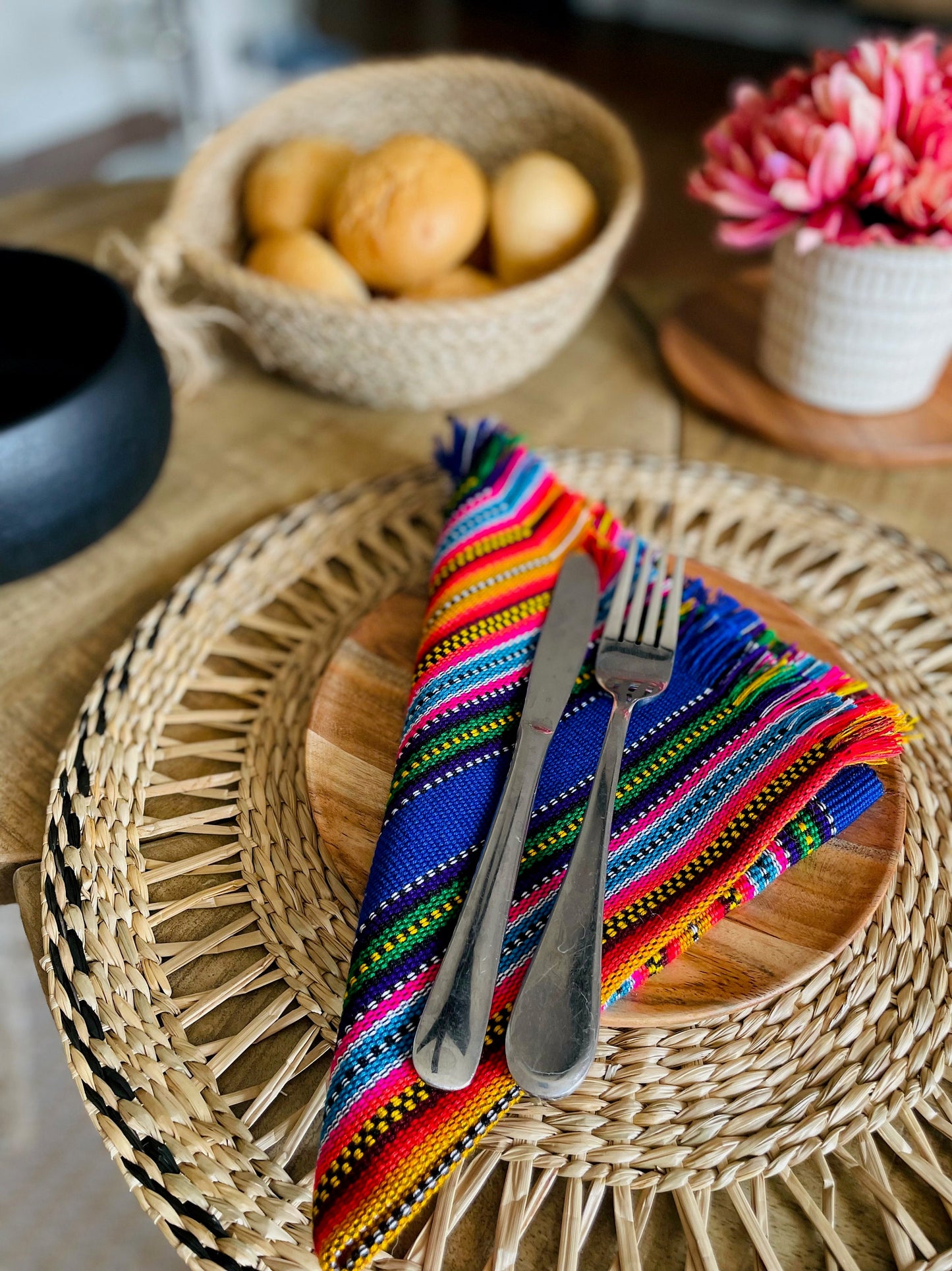 Tortilla warmer - Yellow / White / Bluemulti / Redmulti