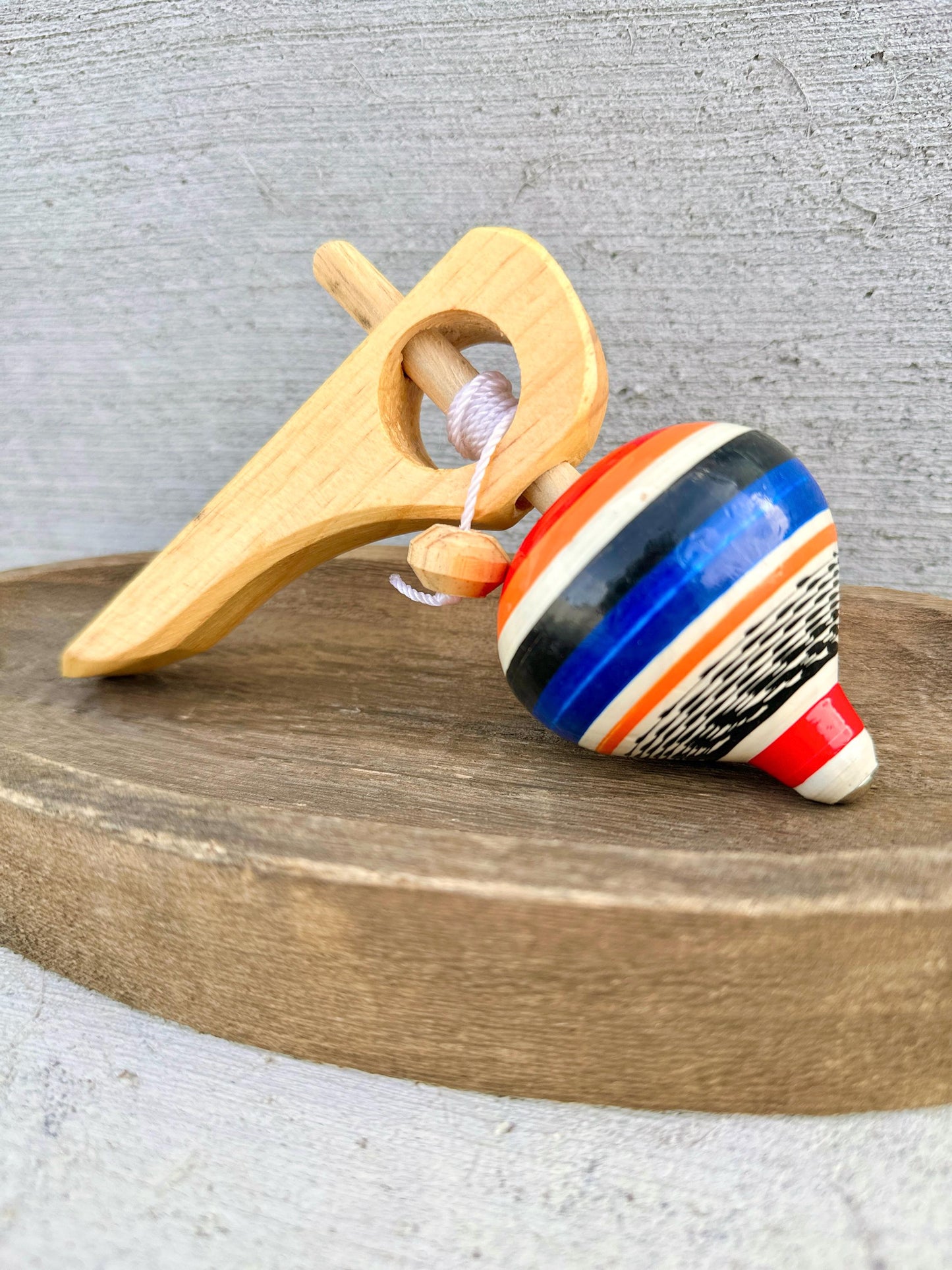 Spinning Wooden Top Toy