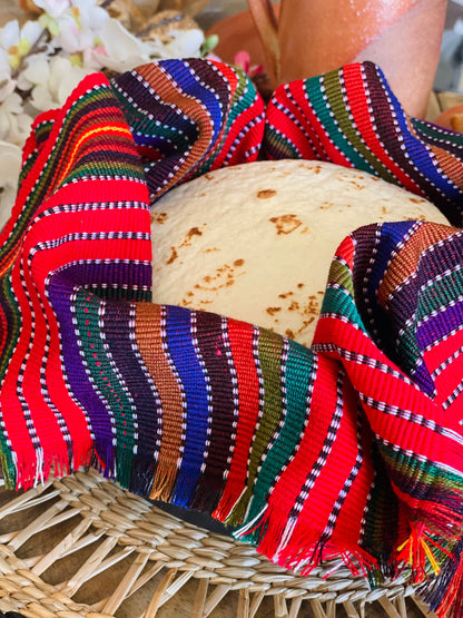 Handwoven tortilla wraps warmers