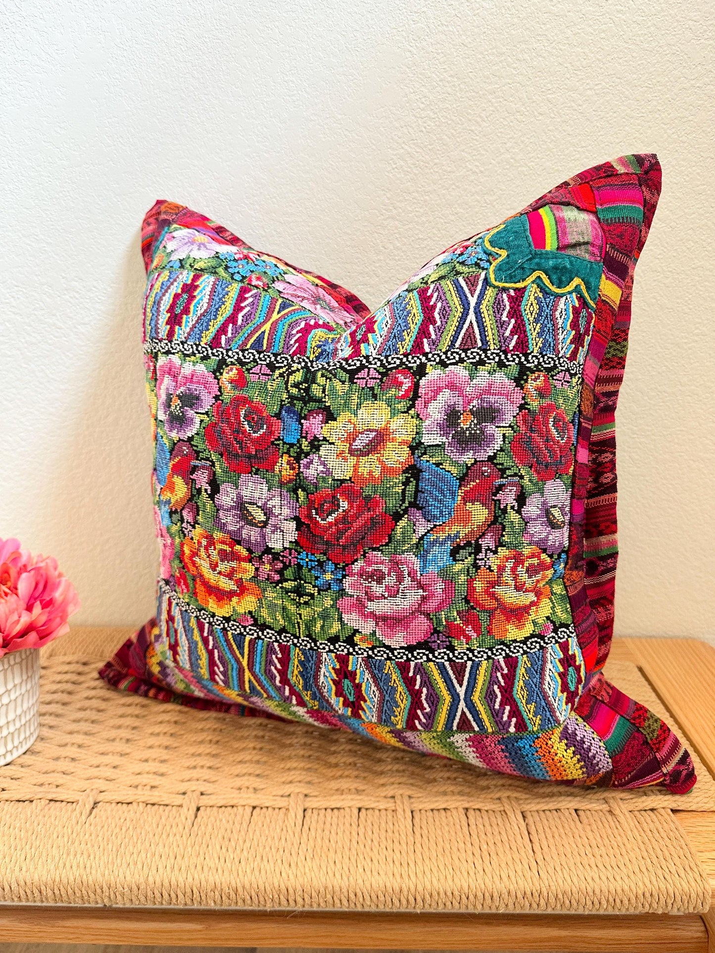 Pillow Cover From San Juan Comalapa