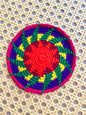 Colorful Crochet Cup Coasters