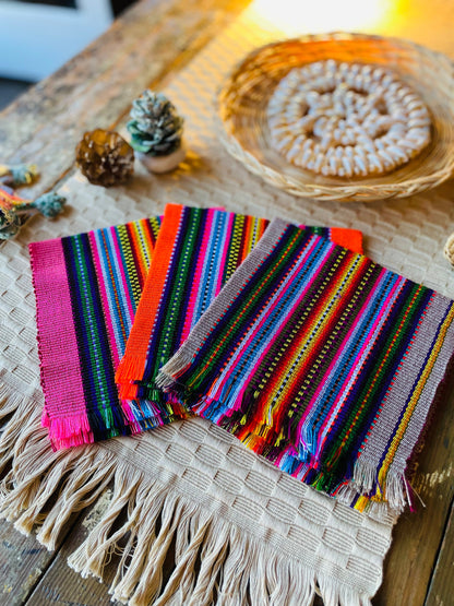 Guatemalan handwoven napkin