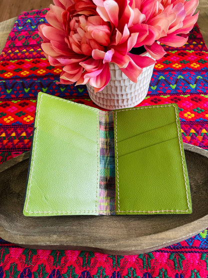 Guatemalan Authentic Leather Huipil Card Holders