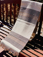 Guatemalan Handwoven Table Runner - Creme Browns