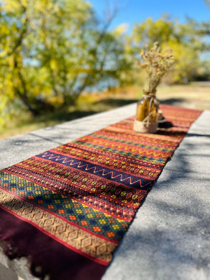 Guatemalan Handwoven Table Runners- Browns